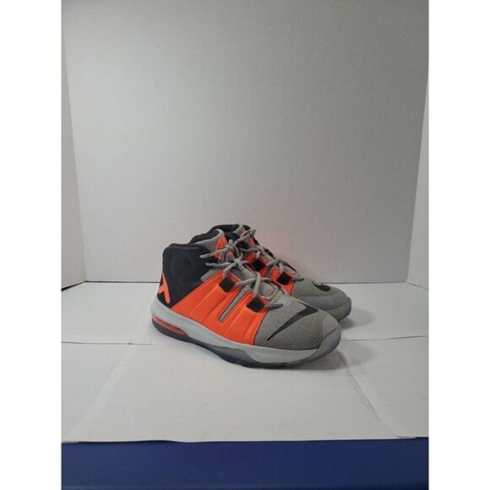 Nike Air Max‎ Charge GS CD7027-006 Gray Orange Running Athletic Shoes Size7y